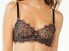 Фото #1 товара Sofia Intimates By Sofia Vergara Balconette Bra Women Black Eyelash Lace 38B