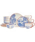 Brevir Floral 16 Pc. Dinnerware Set, Service for 4