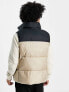 Фото #2 товара Columbia Puffect II puffer gilet in stone and black