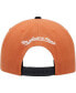 Men's Texas Orange, Black Texas Longhorns Logo Snapback Hat