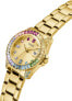 Guess Damen Armbanduhr Work Life Opaline gold, mehrfarbig 34 mm GW0475L3