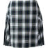 Women's Side Pleat Plaid Skort Above the Knee