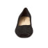 Фото #3 товара Trotters Doris T3235-013 Womens Black Suede Slip On Pumps Heels Shoes