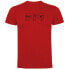 ფოტო #1 პროდუქტის KRUSKIS Sleep Eat And Ski short sleeve T-shirt
