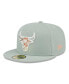 Men's Green Chicago Bulls Springtime Camo 59FIFTY Fitted Hat