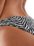 New Look scoop brief in zebra print