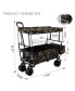 Фото #2 товара Outdoor Garden Park Utility Kids Wagon Portable Beach Trolley Cart Camping Foldable Folding Wagon