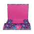 Folder Milan in bloom A4 Hard cover Fuchsia