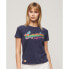 SUPERDRY Cali Sticker Fitted short sleeve T-shirt