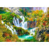 Фото #1 товара Puzzle Plitvicer Wasserfälle im Herbst