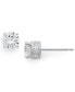 ფოტო #1 პროდუქტის Diamond Filigree Stud Earrings in 14k White Gold (1-1/2 ct. t.w.)