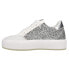 Фото #3 товара Vintage Havana Ream Metallic Glitter Slip On Womens Silver Sneakers Casual Shoe