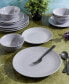 Elite Ramapo Solid Color Speckled 12 Piece Dinnerware Set, Service for 4