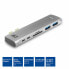 Фото #2 товара ACT AC7025 USB-C Thunderbolt™ 3 to HDMI multiport adapter 4K - USB hub - card reader and PD pass through - Docking - USB 3.2 Gen 2 (3.1 Gen 2) Type-C - 100 W - Grey - MicroSD (TransFlash) - SD - 4K Ultra HD