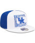 Фото #4 товара Men's White, Blue Kentucky Wildcats Retro Sport 9FIFTY Snapback Hat