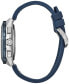 Фото #2 товара Eco-Drive Men's Chronograph Promaster Air Sikorsky Skyhawk Blue Rubber Strap Watch 46mm