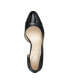 Women's Laynier Almond Toe Side D'Orsay Block Heel Pumps