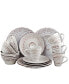 Malibu Sands 16 Piece Dinnerware Set in Shell - фото #1