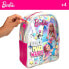 Фото #5 товара Креативная игра по моделированию пластилина Barbie Fashion Рюкзак 14 Piese 600 g