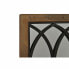 Фото #6 товара Зеркало настенное DKD Home Decor Чёрный Металл Коричневый Ббереза Окно (60 x 3 x 160 cm)