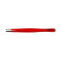 Фото #1 товара Пинцет Bernstein из стали, красный, прямой, 26 г, 14.5 см