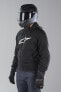 Motorradhoodie Alpinestars Chrome Sport Schwarz