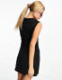 Weekday Johanna sleeveless mini dress in black