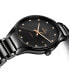 ფოტო #2 პროდუქტის Unisex Swiss Automatic True Diamond (1/8 ct. t.w.) Black Ceramic Bracelet Watch 40mm