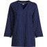 Фото #3 товара Women's Rayon 3/4 Sleeve V Neck Tunic Top