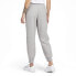 Puma Amplified Logo Elastic Waist Sweatpants Womens Grey Athletic Casual Bottoms
