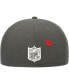 Фото #3 товара Men's Pewter Tampa Bay Buccaneers Lips 59FIFTY Fitted Hat
