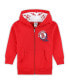 Фото #1 товара Toddler Red St. Louis Cardinals Baseball Full-Zip Hoodie Jacket