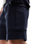 Фото #5 товара GANT relaxed fit twill cargo shorts in navy