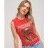 Фото #4 товара SUPERDRY Tattoo Rhinestone sleeveless T-shirt