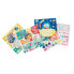 EUREKAKIDS Sheets to decorate with geometric stickers - geo stickers