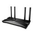 TP-LINK AX1800 Dual-Band Wi-Fi 6 Router - Wi-Fi 6 (802.11ax) - Dual-band (2.4 GHz / 5 GHz) - Ethernet LAN - Black - Tabletop router