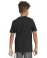 ფოტო #2 პროდუქტის Big Boys Short-Sleeve Cotton Wash Fill Logo Graphic T-Shirt