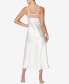 ფოტო #2 პროდუქტის Stella Satin Venise Trim Lingerie Nightgown