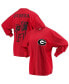 Women's Red Georgia Bulldogs The Big Shirt Oversized Long Sleeve T-shirt