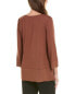 Фото #2 товара Joseph Ribkoff Top Women's Brown 4