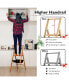 3 Step Foldable Bamboo Step Ladder Stool with Tool Storage Bag