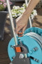 Фото #4 товара Катушка для шланга GARDENA AquaRoll S - с ручным управлением - функциональная - сине-серо-оранжевая - самостоятельно стоящая - 40 м