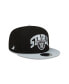 Фото #2 товара Men's X Staple Black, Gray Las Vegas Raiders Pigeon 9Fifty Snapback Hat