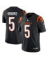 Фото #1 товара Men's Tee Higgins Black Cincinnati Bengals Vapor Untouchable Limited Jersey