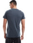 Tommy Jeans 2 pack slim logo t-shirts in grey and navy