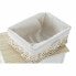 Фото #3 товара Тумба с ящиками DKD Home Decor Натуральный Белый плетеный Древесина павловнии (40 x 29 x 42,5 cm)
