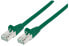 Фото #1 товара Intellinet Network Patch Cable - Cat6 - 30m - Green - Copper - S/FTP - LSOH / LSZH - PVC - RJ45 - Gold Plated Contacts - Snagless - Booted - Lifetime Warranty - Polybag - 30 m - Cat6 - S/FTP (S-STP) - RJ-45 - RJ-45