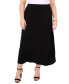 ფოტო #1 პროდუქტის Plus Size Pull-On A-Line Maxi Skirt, Created for Macy's