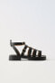 Фото #1 товара Кожаные сандалии-хайкеры ZARA