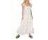 Alemais Womens Evie Cotton Lace Maxi Dress White Size 2 US